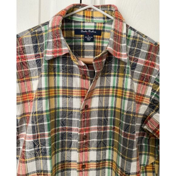 Brooks Brothers Cotton Long-Sleeve Big Boy Button-Up Shirt Size L NWT - Picture 3 of 4